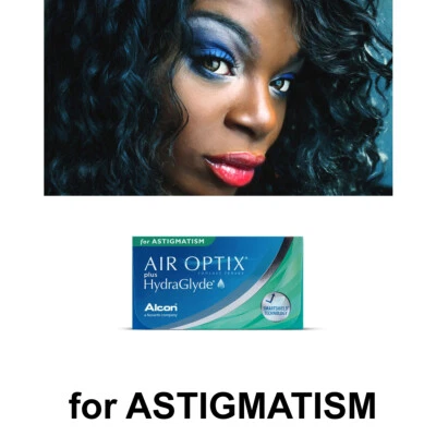 Alcon Air Optix plus Hydraglyde for Astigmatism - 6er Stärke von -3,00 bis -4,75