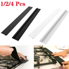 1-4pcs Kitchen Silicone Stove Counter Gap Seal Cover Heat Resistant Filler Cover