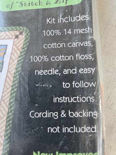 Home Creations Alice Peterson Needlepoint Pillow Kit MAJESTIC LION #6201 - Picture 5 of 6