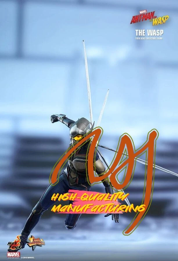 New Hot Toys MMS498 ANT-MAN AND THE WASP 1/6 Wasp In Stock Fast Ship - Image 2 of 4