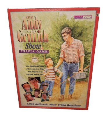The Andy Griffith Show Trivia Board Game 1998 Mayberry Game Complete By ...