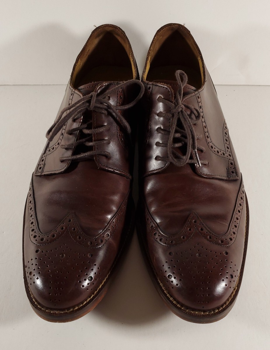 Cole Haan Shoes Mens 11 M Burgandy Grand OS Wingtip Brogue Leather Dress Shoes Cole Haan Shoes Mens 11 M Burgandy Grand OS Wingtip Brogue  main image 4
