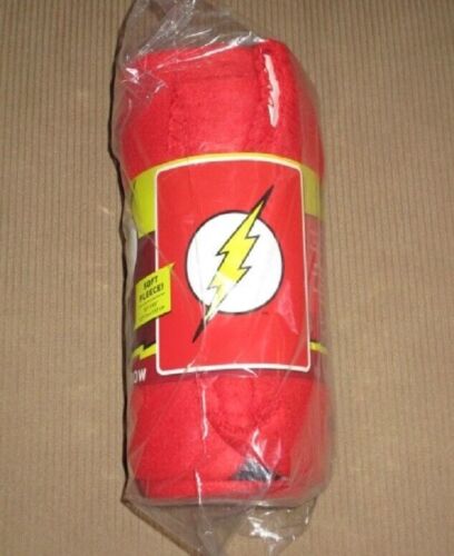 New The Flash Movie Logo Fleece Throw Gift Blanket Justice League Barry Allen - Picture 2 of 2