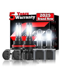 For Dodge Dakota 1997-2000 4-sides Led Headlight High Low Beam Fog Light Bulbs For Dodge Dakota 1997-2000 4-sides Led Headlight High Low Beam Fog Light Bulbs