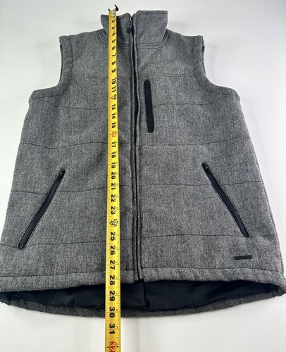 Empyre Mens Vest Size Medium - Gray - 28% Wool Material - Picture 4 of 13