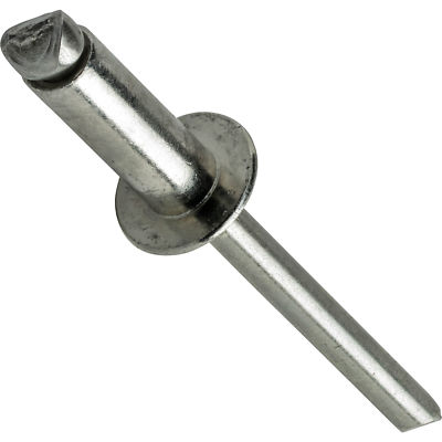 Pop Rivets 1/8 X 1/8 All Steel Dome Head Blind 4-2 - Quantity 100 By Fastenere