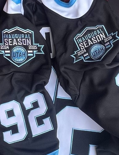 Utah Hockey Club #92 Logan Cooley 2024 Hockey Jersey / Size Men's XLarge - 第 7/7 張圖片