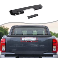 Glossy black Car Rear Trunk Door Handle Trim For Mitsubishi Triton  2024-25