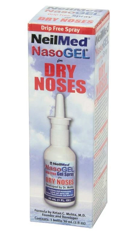 NeilMed NasoGel Drip Free Spray for Dry Noses 30ml