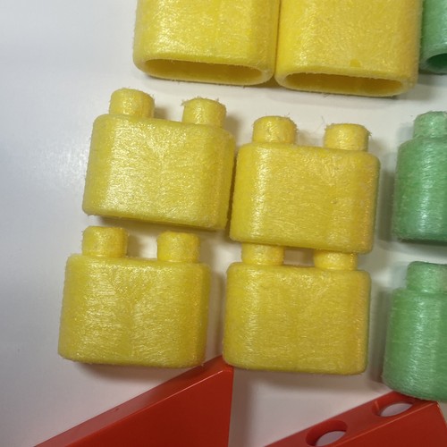 Vintage 1979 Mattel Tuff Stuff Wonder Blocks Complete Set 29 pcs including Box!! - Picture 13 of 24