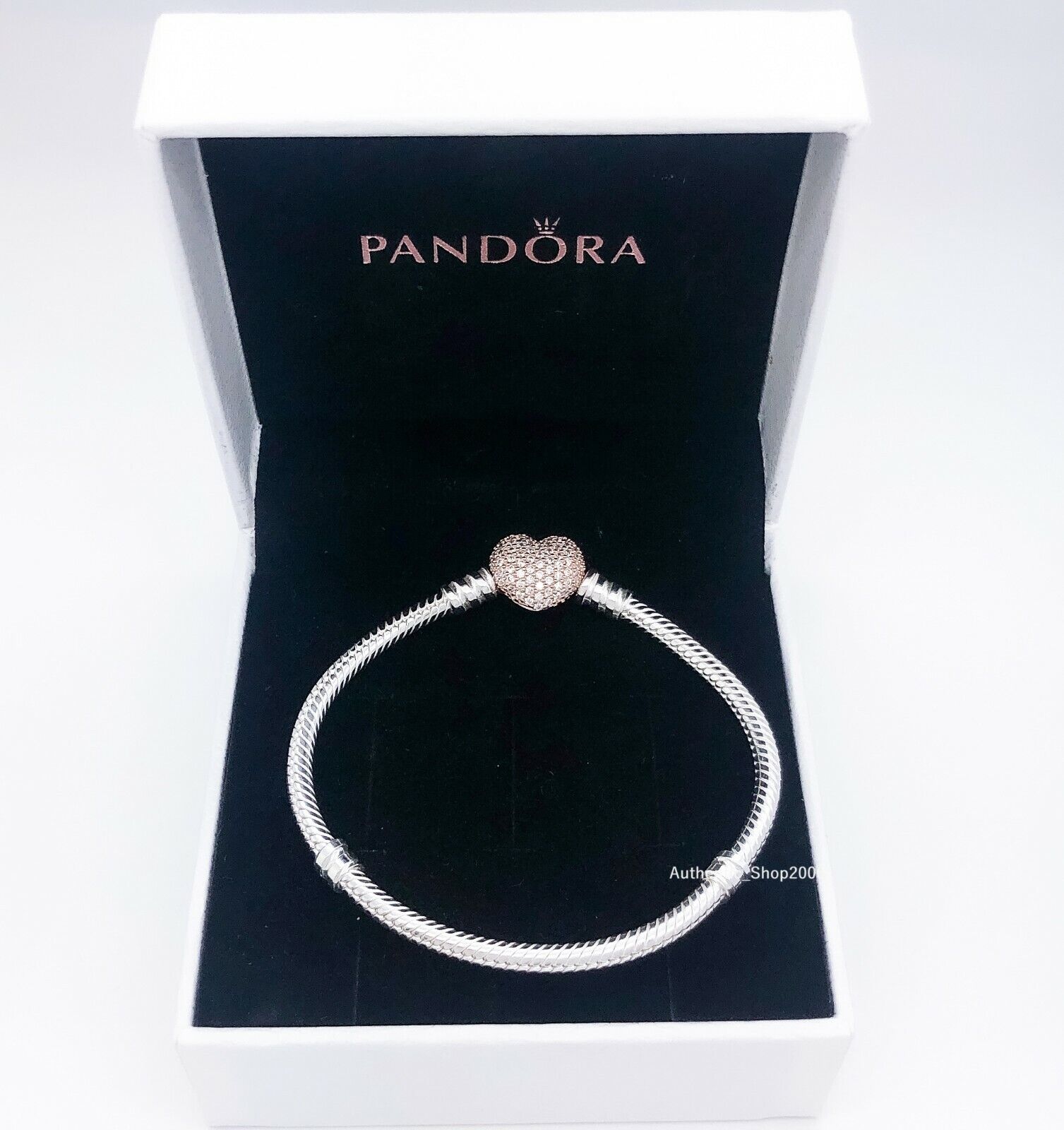 PANDORA Womens Sterling Silver & Cubic Zirconia Pave for sale online | eBay