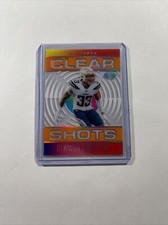 2021 Illusions Clear Shots Derwin James Jr. #CS-6 Orange Los Angeles Chargers