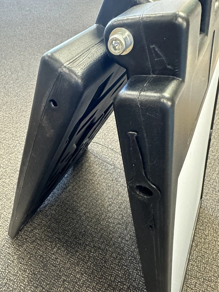 A-frame 24x36 Aframe Sidewalk Sign Banner Decal 24 X 36 Advertisement Street - Image 3 of 4