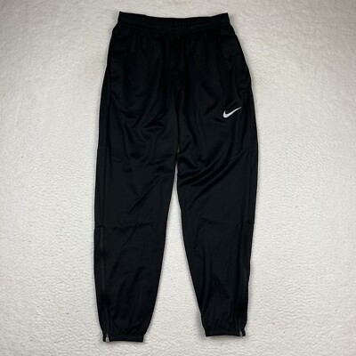 Nike Running Division Challenger Black Pants Mens Small Jogger