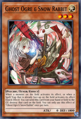 Ghost Ogre & Snow Rabbit (Alt Art) RA02-EN009 - Super Rare - NM