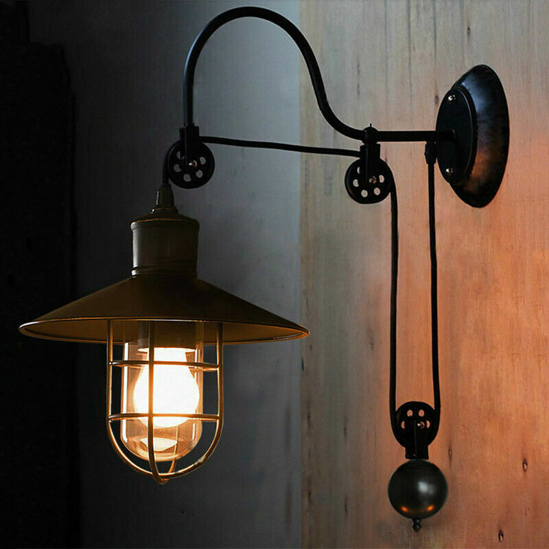 Beautiful view of Industrial-Chic Outdoor Facade Lighting Sconce Art