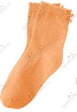 NWT GYMBOREE Snow Blossoms Orange Basic   socks Girl Size 5-7