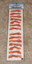 Paper House Sticky Pix Stickers ~ Bacon Strips.   NIP