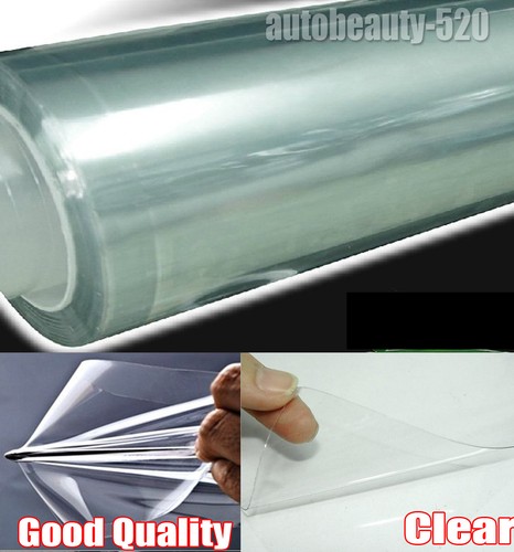Entire Car Wrap Invisible Clear Cloth Paint Protect Vinyl Sticker 50FT x 5FT AC - Foto 3 di 6