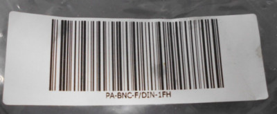 PA-BNC-F/DIN-1FH Pro Video Accessories BNC Female to DIN 1.0/2.3 RG-59