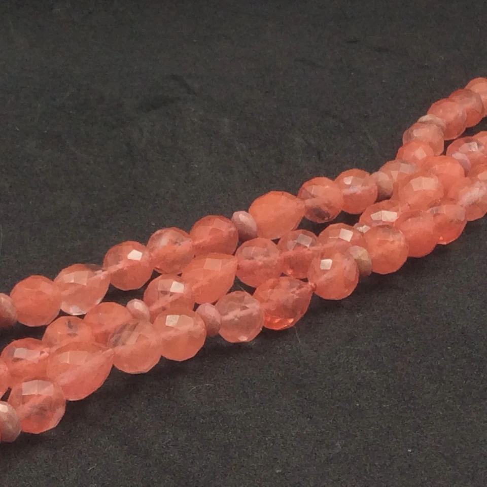 m & j Savitt 3股樱桃石英和小珊瑚垫片,滑扣 — 第 3/4 张图片