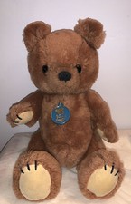   R. Dakin Stuffed /Plush Teddy Bear Fully Jointed 1981 14  . Vintage   Korea