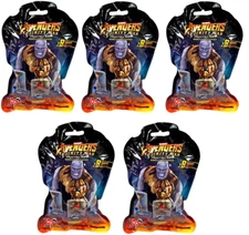 DOMEZ AVENGERS INFINITY WAR SERIES 1 ORIGINAL MINIS LOT OF 5 BLIND BAGS TY3106