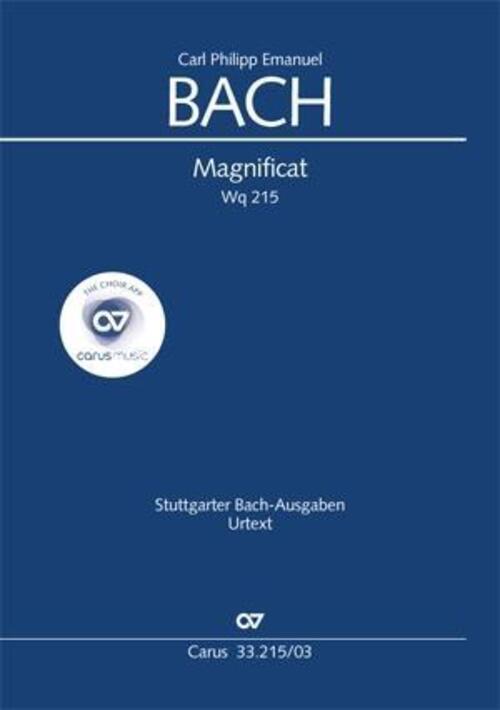 Thumbnail - Magnificat (klavierauszug) | Carl Philipp Emmanuel Bach | Deutsch |