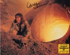 CAROLINE WILLIAMS signed Autogramm 20x25cm TEXAS CHAINSAW in Person autograph