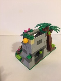 Lego Friends #41032 First Aid Jungle Bike (dark Palm Leaves) Complete