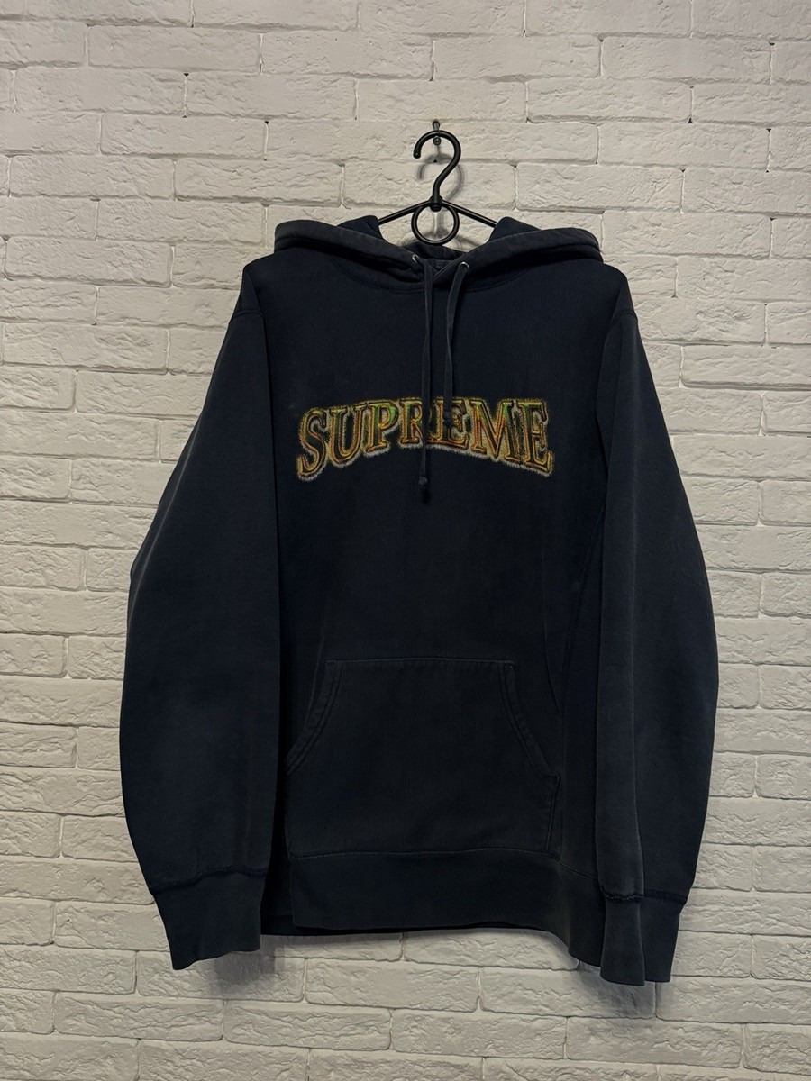 Hoodie Supreme Metallic Arc FW16 Authentic Sz M - L | eBay