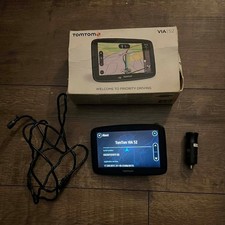 TomTom Car Sat Nav VIA 52 UK Europe Boxed Free Lifetime Maps