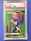 DRAKE MAYE 2024 Panini Prizm PSA 9 GREEN PULSAR rookie New England Patriots #329