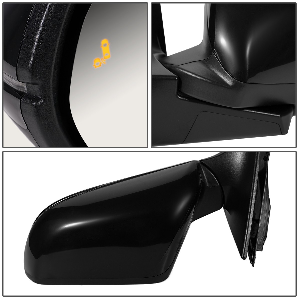 DNA MOTORING Left Driver Side View Mirror For 2017-2020 Honda CR-V – Heated, Power Adjust, Turn Signal, Black