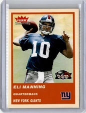 2004 NFLPA Player of the Day #POD1 Eli Manning RC New York Giants Rookie
