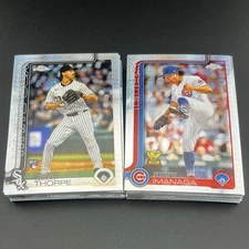 2025 Topps Chrome Prism Refractor You Pick Complete Your Set Buy More Save More!