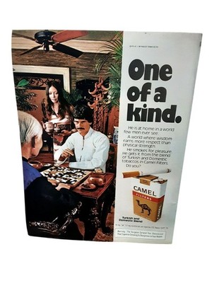 1976 Camel Filters Cigarettes Vintage Print Ad Tobacco