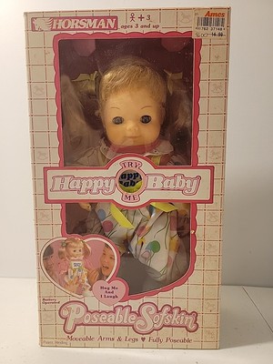 New Horsman Happy Baby Doll Vintage 