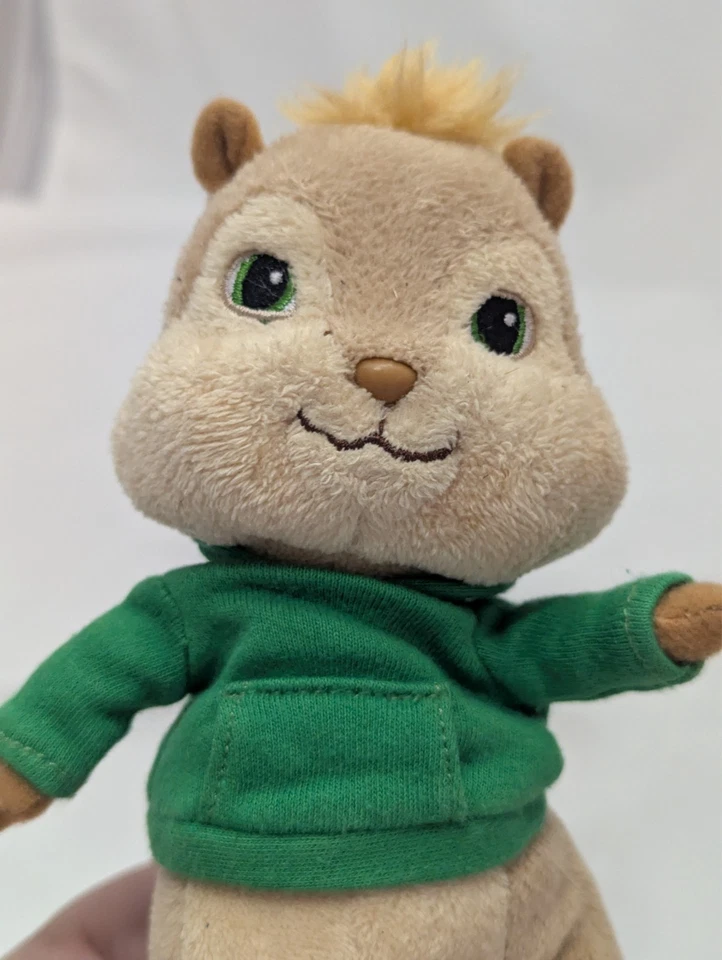 Theodore Alvin And The Chipmunks Ty 6" Soft Plush Toy 2009 - Image 4 of 4