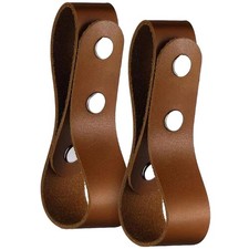 Cintura in pelle premium con porta frusta per accessori equitazione