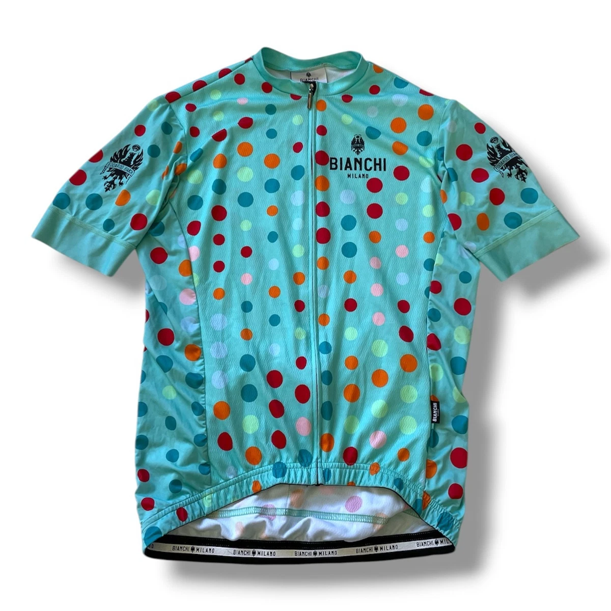 Veste Cyclisme BIANCHI Taille M – Maillot Giordana – Occasion