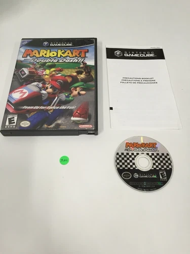 Mario Kart: Double Dash!! (Nintendo GameCube, 2003) Game, Case, no Manual 39A4