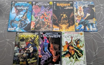 Absolute Power - Kompletter Event + Vorgeschichte + 2 Tie Ins Batman