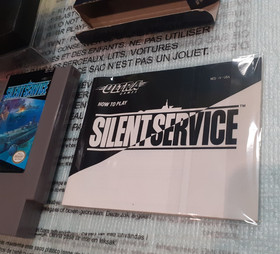 Silent Service Nintendo Nes NTSC/Usa Come Nuovo Completo Originale 100%