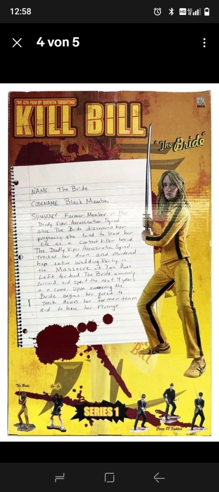 Kill Bill Neca Action Figur 45 Cm - Bild 4 von 4