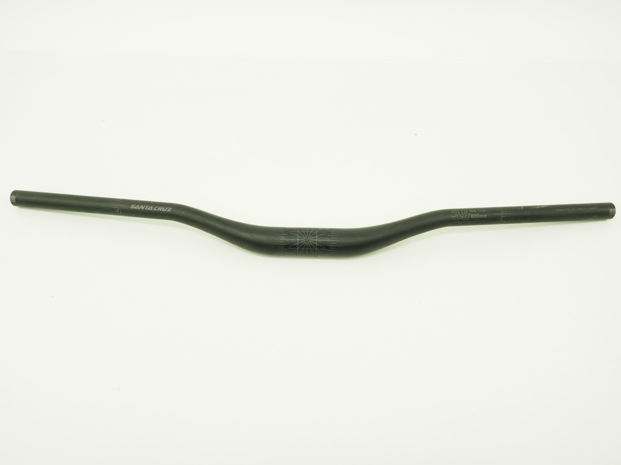 S Riser Carbon Black 35mm X 780mm Mountain Bike Handlebar