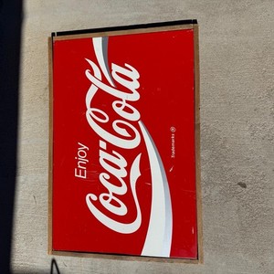 Enjoy Coke Sign | eBay