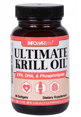 Infowars Life- Utimate Krill Oil Supplement By Alex Jones. Superior quality.