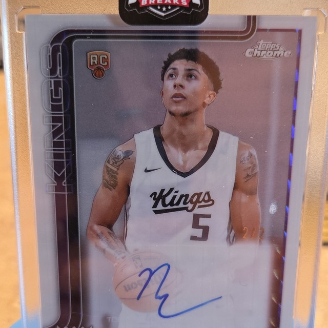 2025-26 Topps Chrome Nique Clifford 2/2 Kings White Geometric #TCAR-NC (AU, RC)