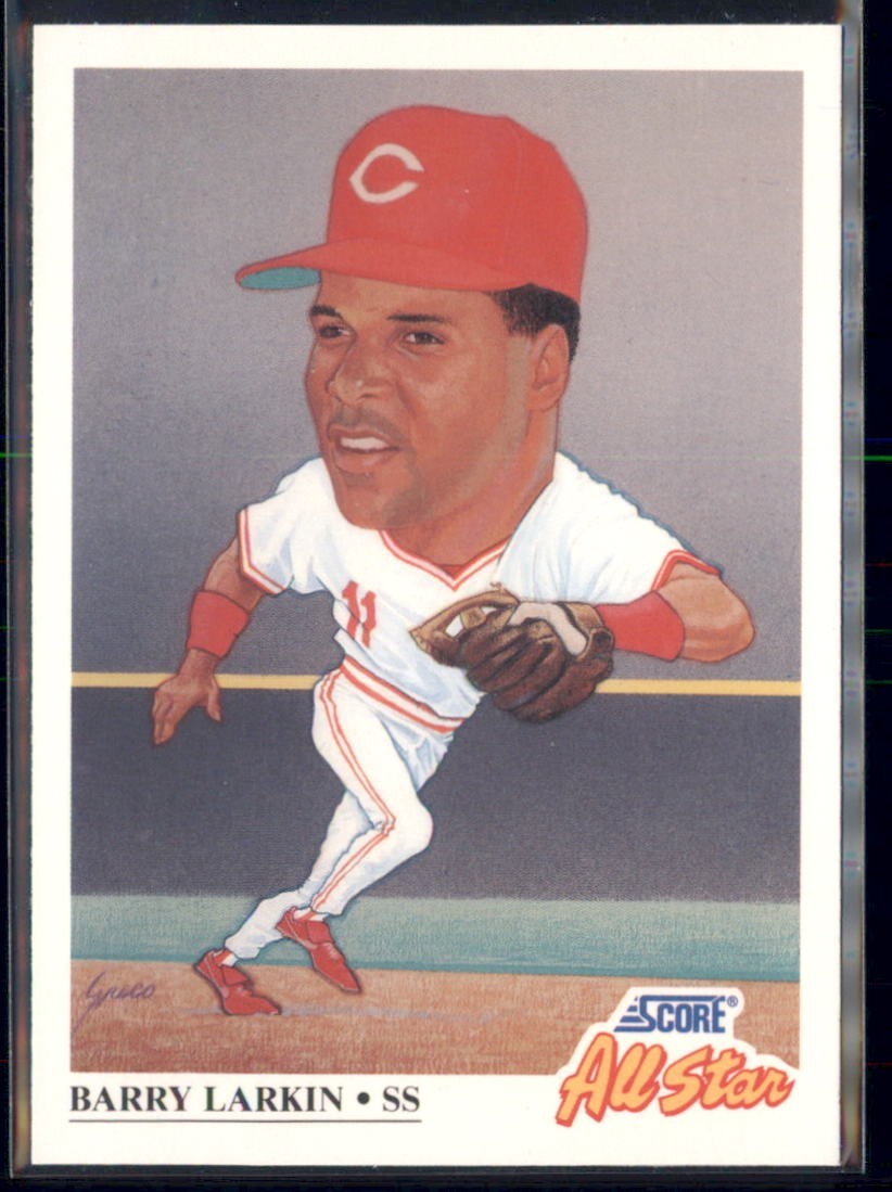 1991 Score - Barry Larkin #666